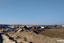 В Бобруйском районе строят крупную молочную ферму