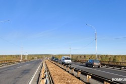 «Фандоковский» мост в Бобруйске частично перекрыт. Узнали причину