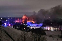 В пригороде Вильнюса упал грузовой самолет. Есть погибшие (обновлено: версии ЧП)