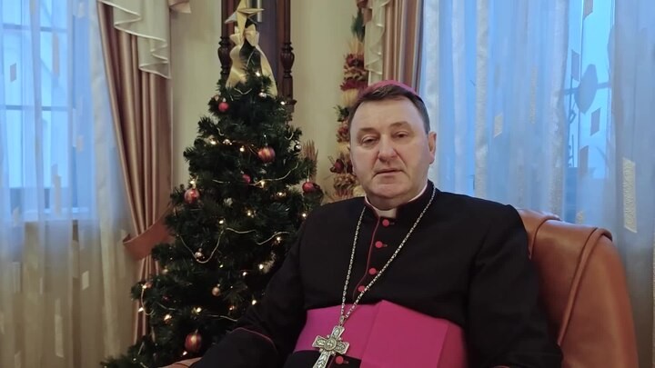 Митрополит Станевский поздравил белорусских католиков с Рождеством (видео)