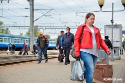 28-29 апреля и 1 мая будут дополнительные пригородные поезда по станции «Бобруйск»