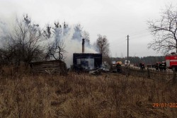67-летний пенсионер погиб при пожаре в Бобруйском районе