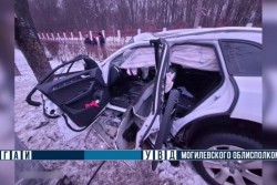 Утреннее ДТП в Бобруйске: водитель в реанимации. ГАИ сообщила детали аварии