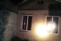 В Горках женщина поздним вечером вышла на прогулку с собакой и этим спасла жизнь хозяину горящего дома