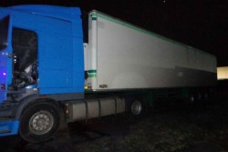 В Бобруйске горела фура
