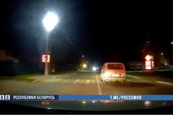Могилевщина: для остановки пьяного «бесправника» пришлось использовать оружие. Видео