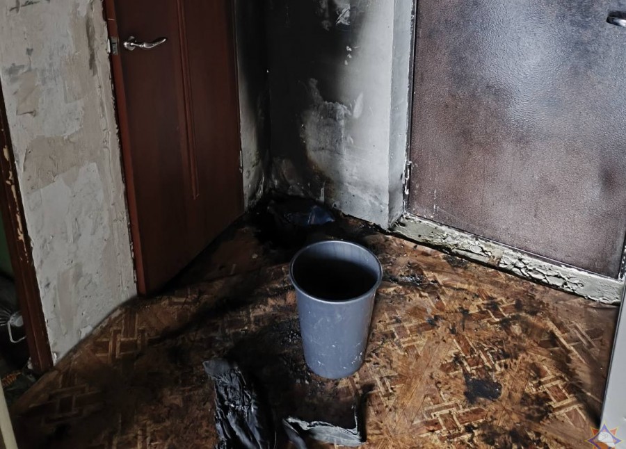 Сработала сигнализация: пожар в общежитии на Октябрьской в Бобруйске