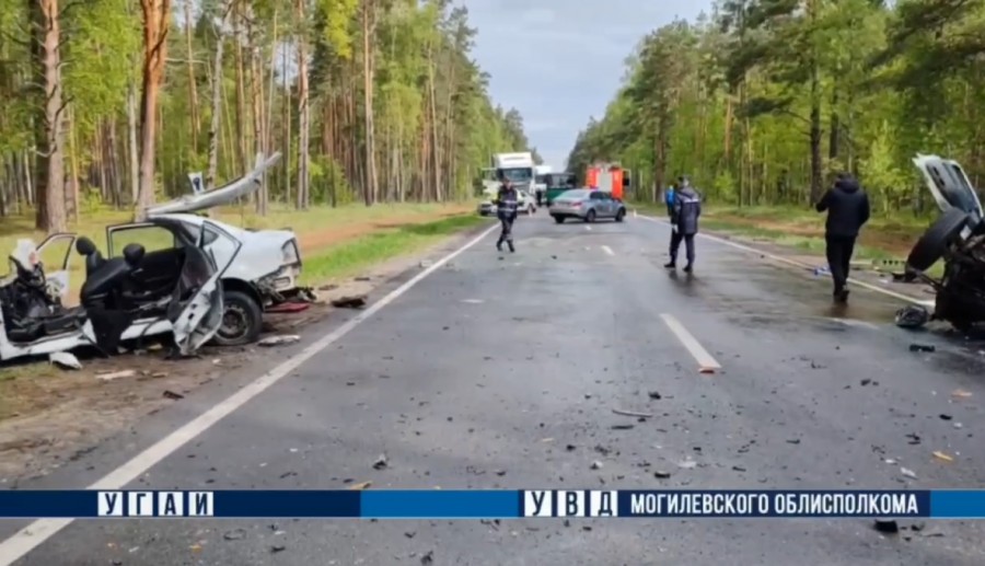На трассе в Быховском районе легковушка врезалась в грузовик