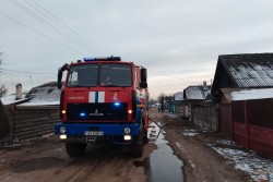 В Бобруйске мужчина спас пожилого соседа из горящего дома