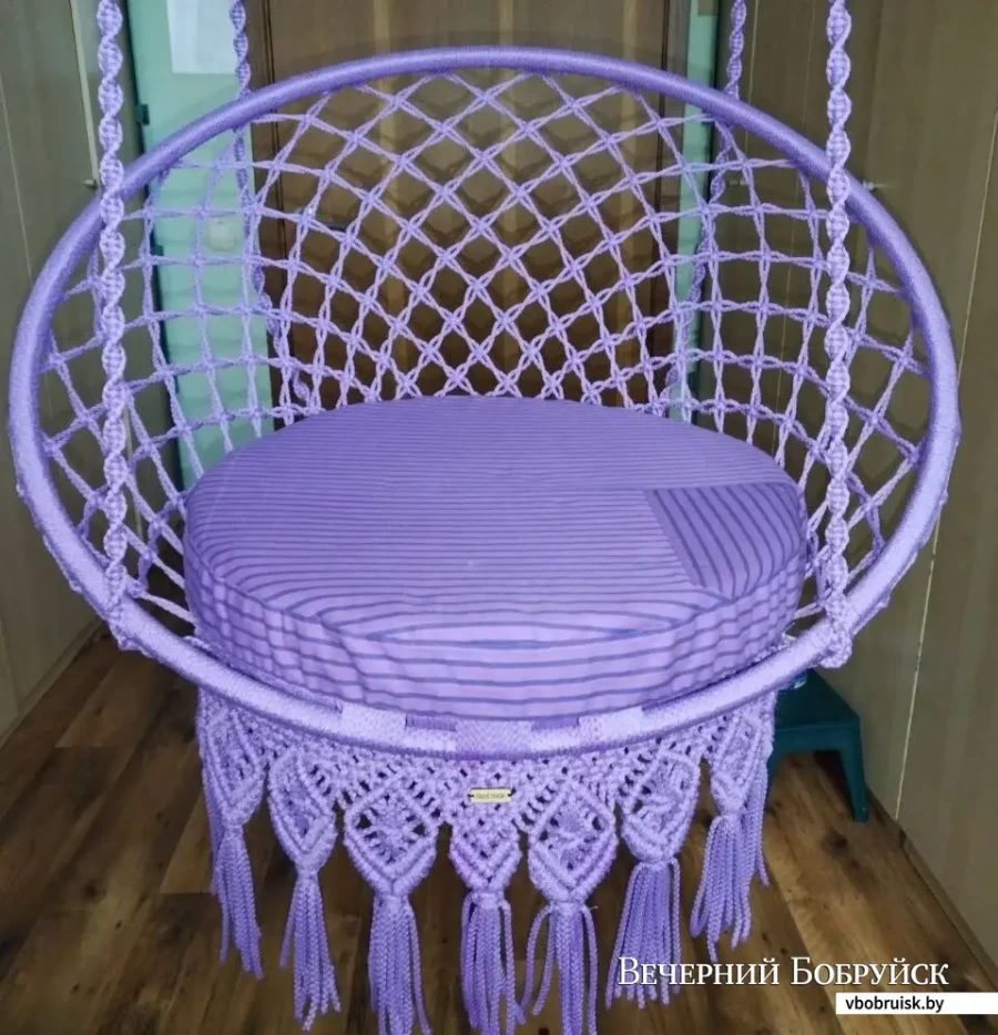Кресло-качалка, сделанное Светланой Алимовой.