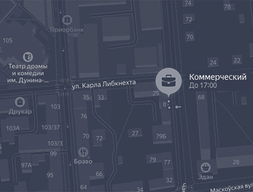 Расположение редакции
